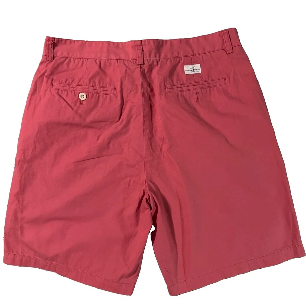 Vineyard Vines Men's Salmon Chino Cotton Shorts Regular Fit 9